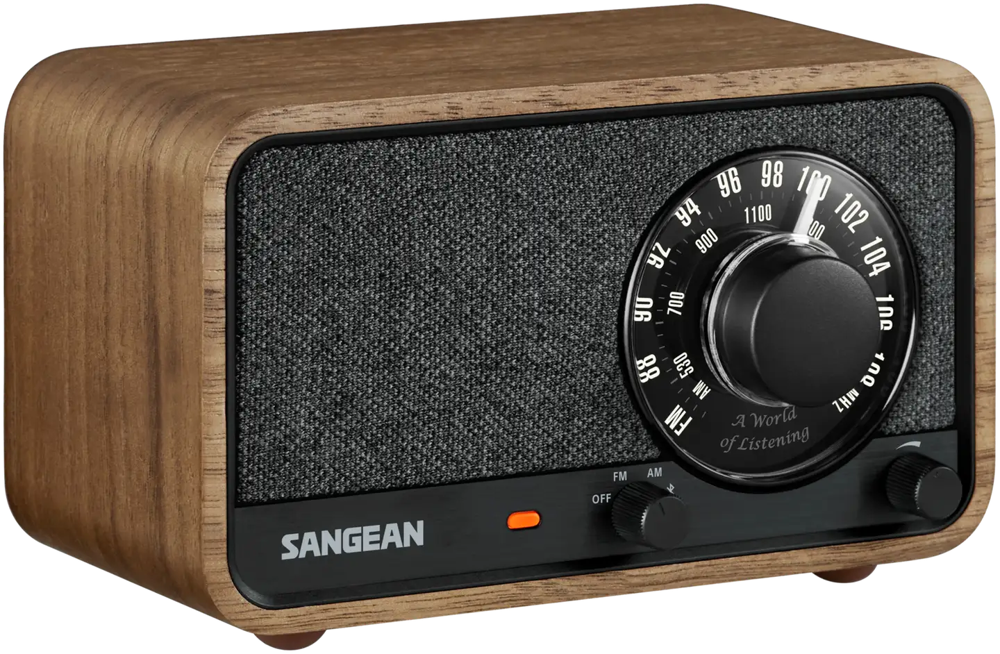Sangean WR-8 Bluetooth pöytäradio, pähkinä - 4