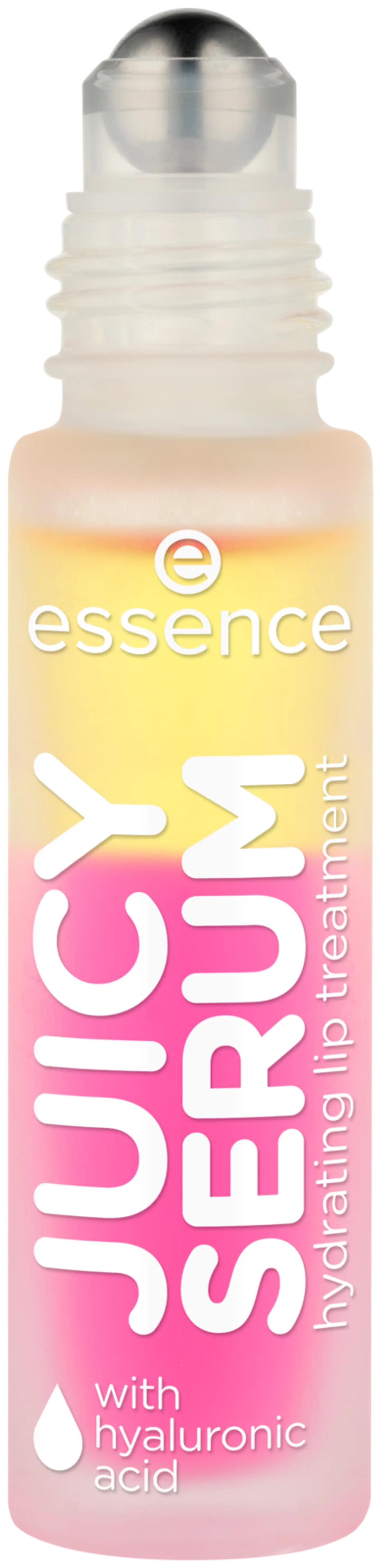 essence JUICY SERUM hydrating lip treatment 01 Raspberry 7.5 ml - 2