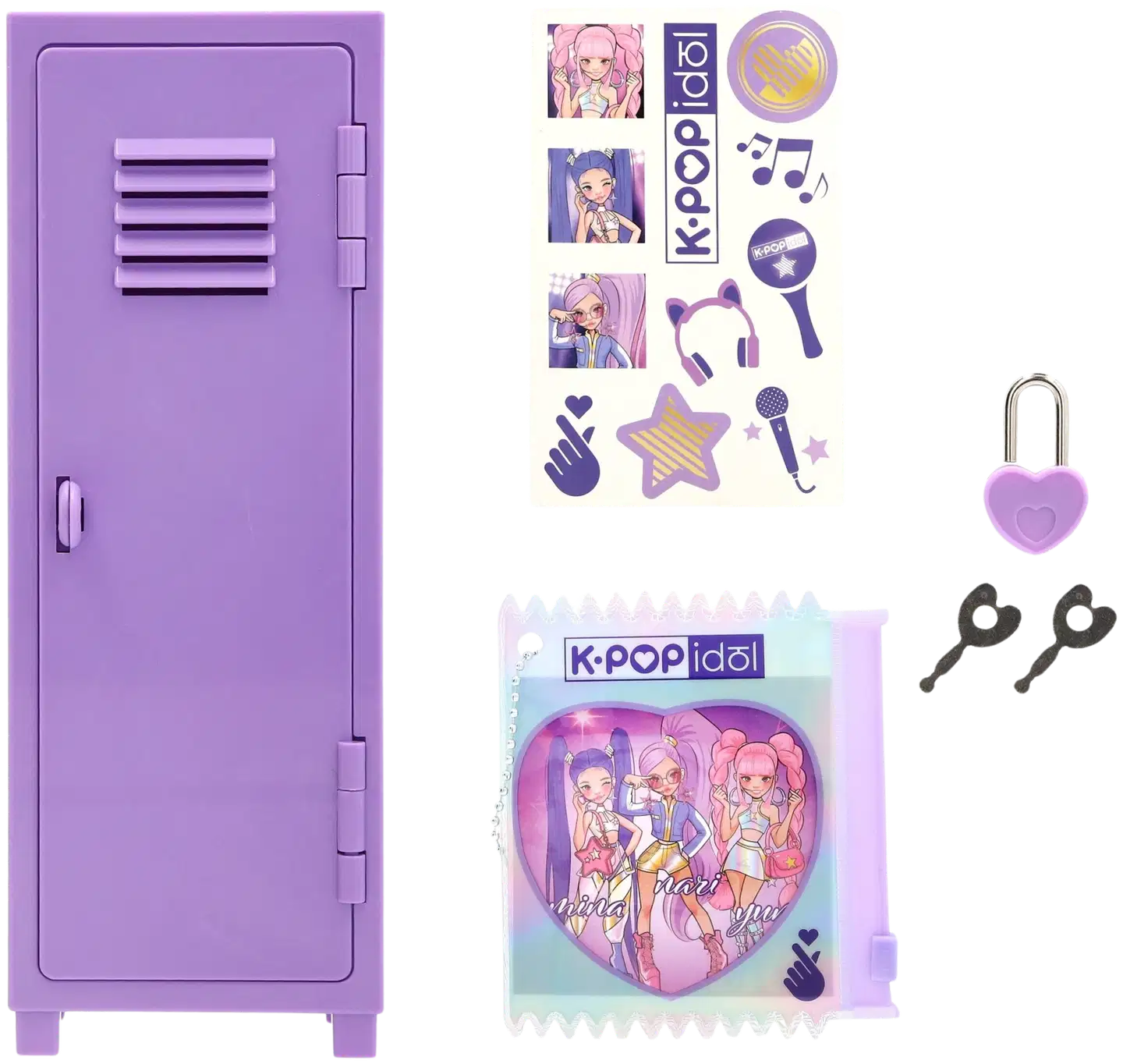 K POP Idol säilytyskaappi - 1