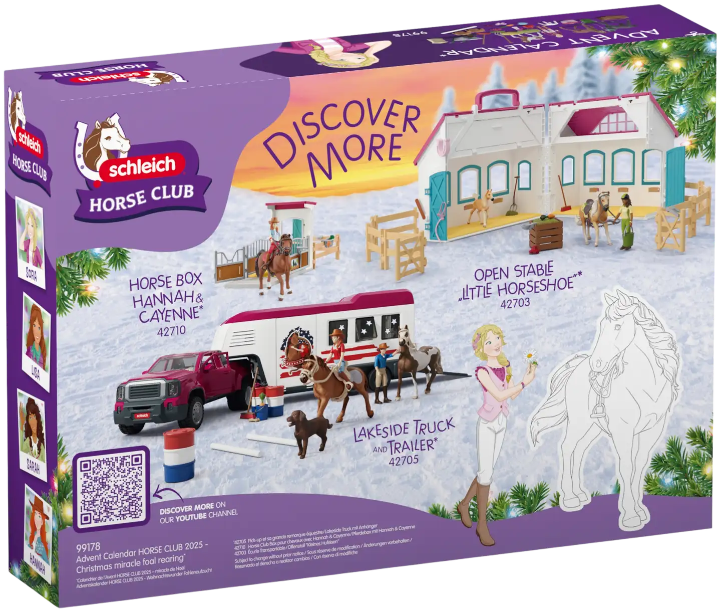 Schleich joulukalenteri Horse Club 2025 - 4