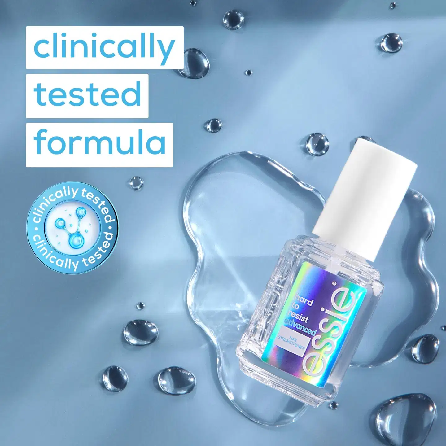 essie hard to resist advanced kynnenvahvistaja clear 13,5 ml - 3