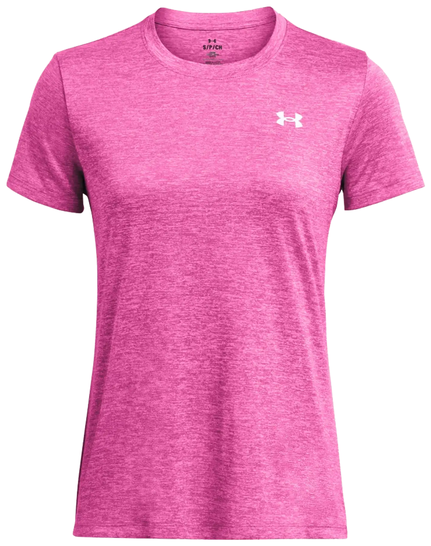 Under Armour naisten tekninen  treenipaita o-pääntiellä 1384230 - REBEL PINK - 1