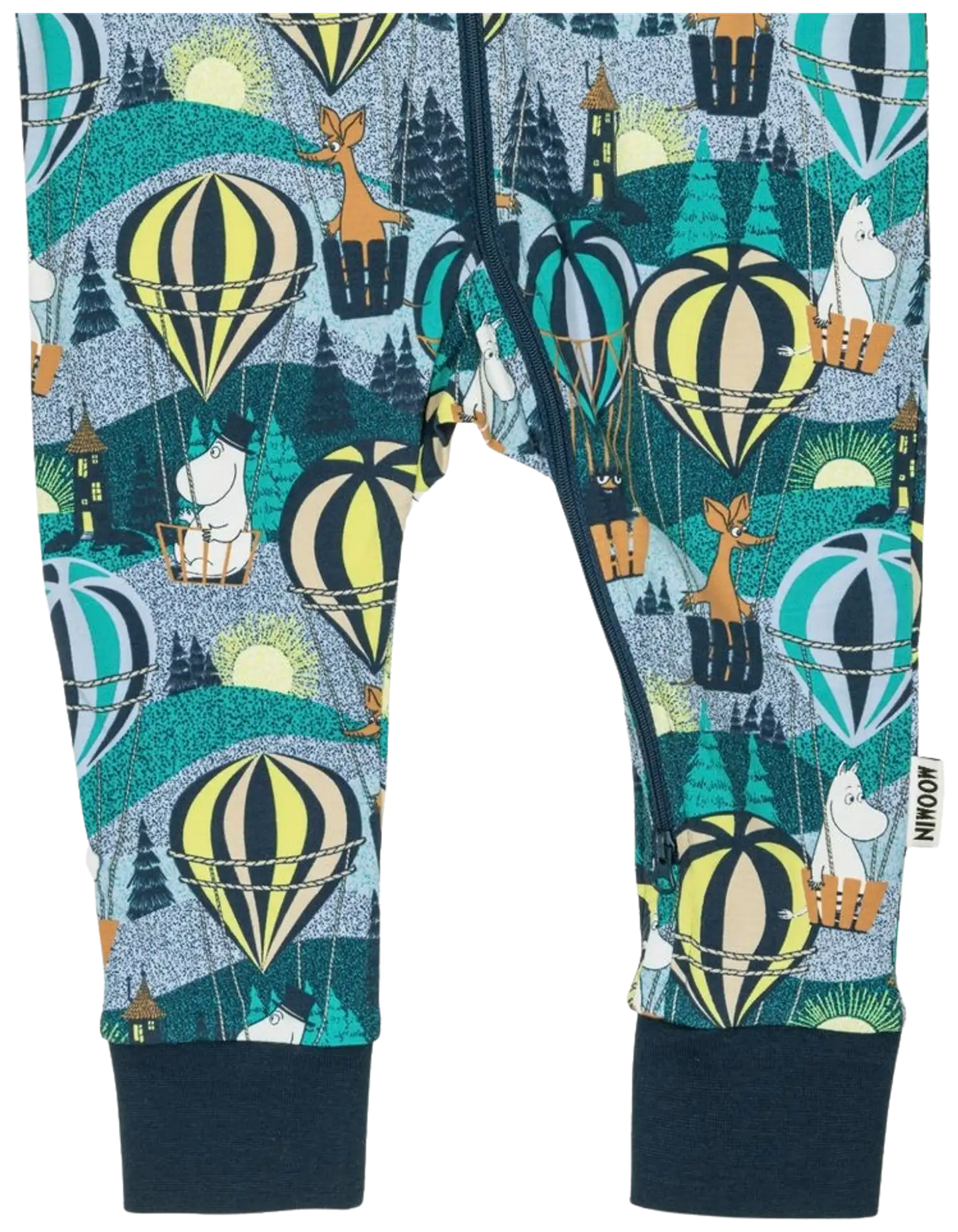 Muumi vauvojen pyjama Aamulento 591105 - SININEN - 3