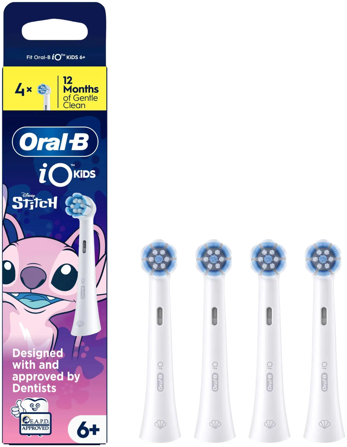 Oral-B iO Kids Angel vaihtoharjat, 4 kpl - 1