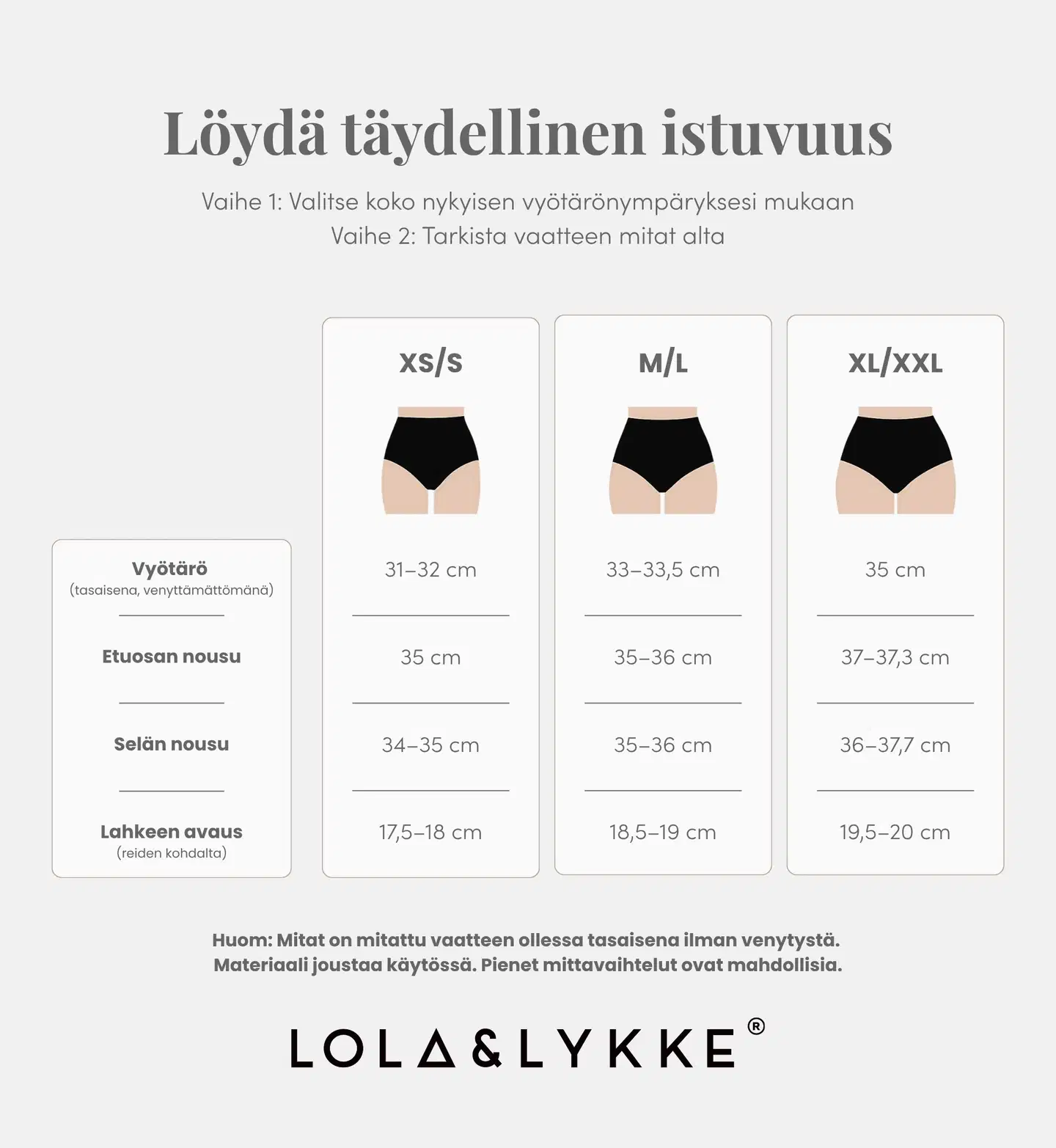 Lola&Lykke saumattomat synnytyksen jälkeiset tukialushousut - musta - 5