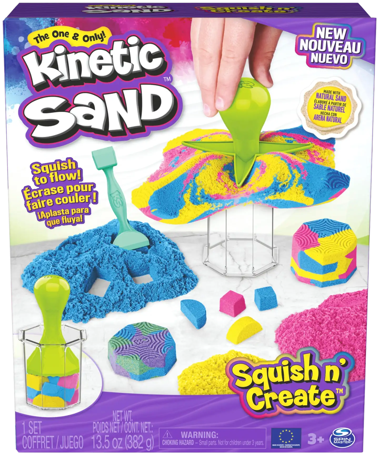 Kinetic Sand Litistä ja Luo - 1