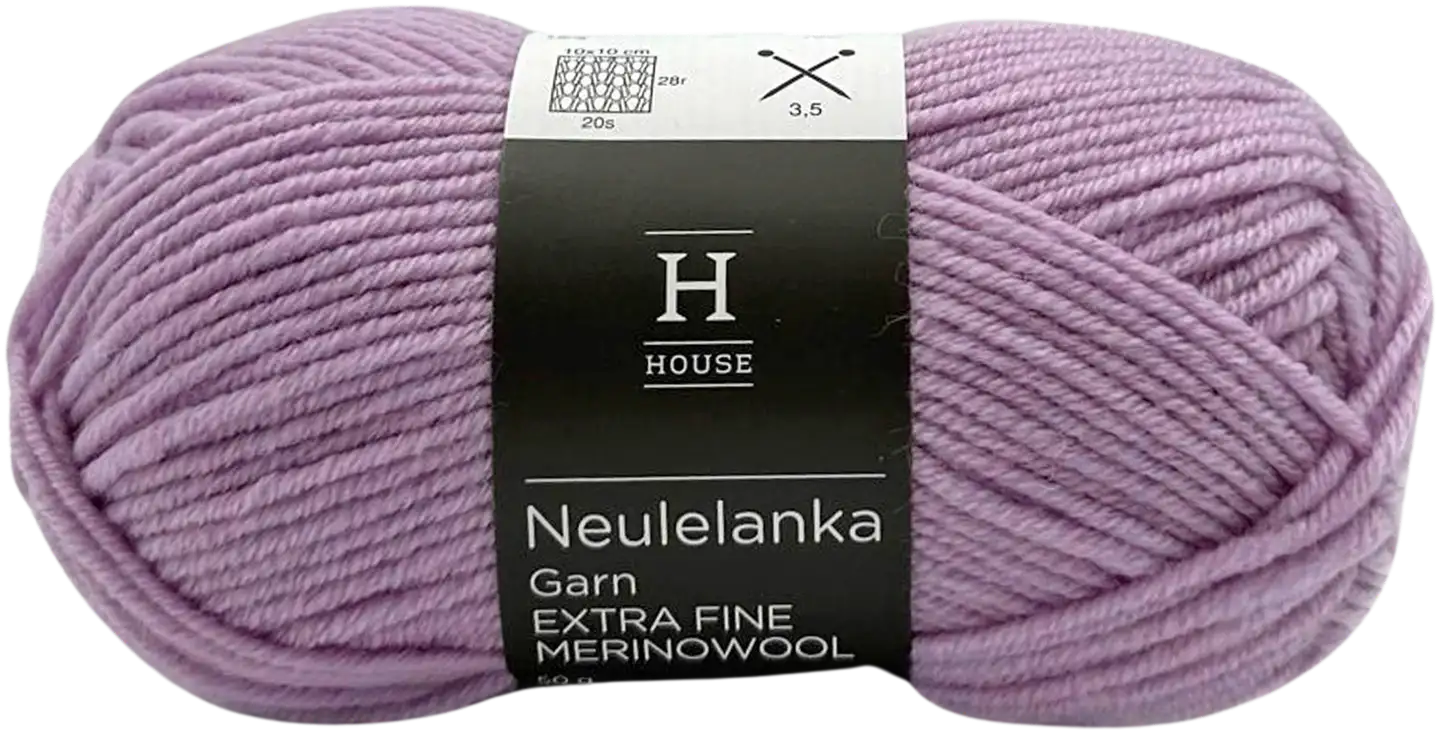 House neulelanka merinovilla 311120 50 g Light Lilac 12119