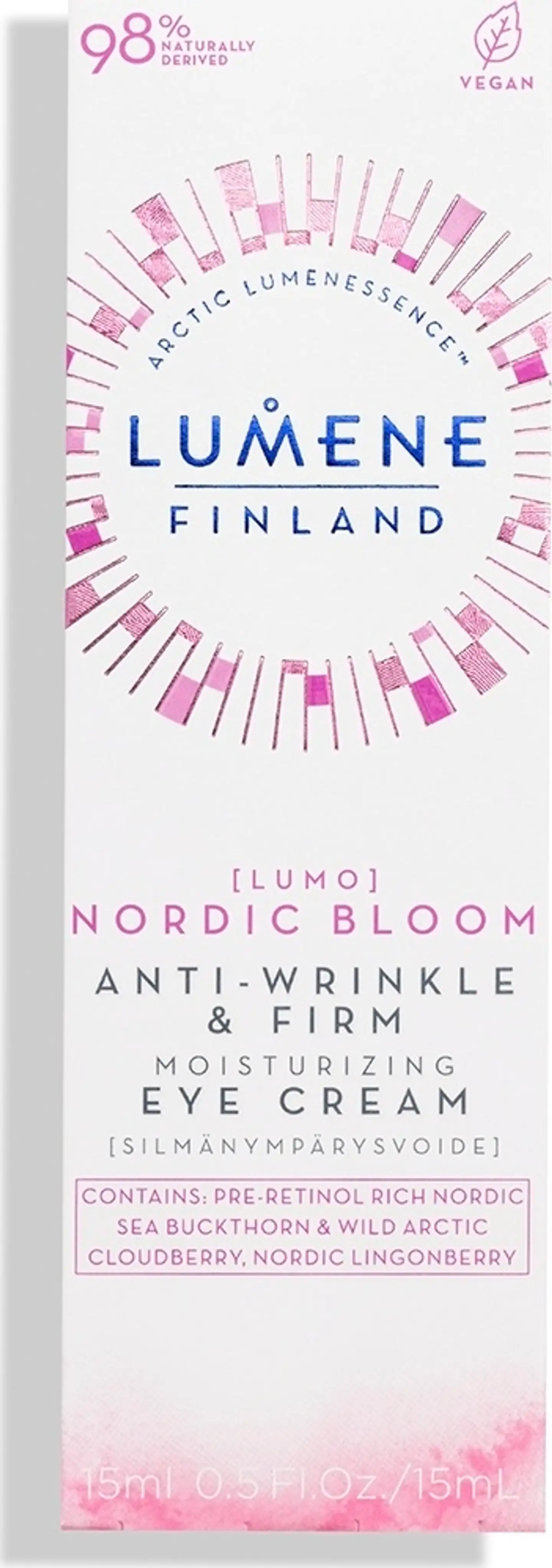 Lumene LUMO Silottava & kiinteyttävä silmänympärysvoide 15 ml - 2