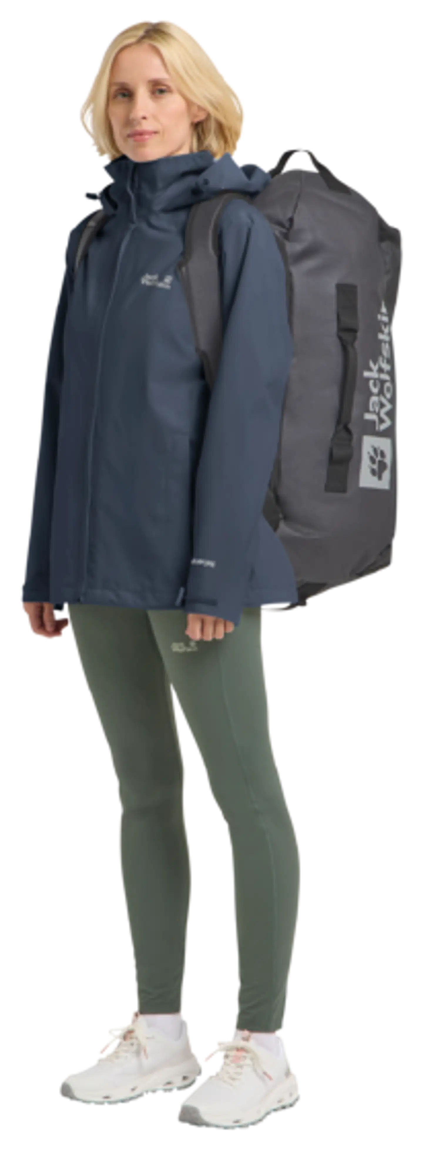 Jack Wolfskin naisten kuoritakki Trailtime - Midnight Sky - 9