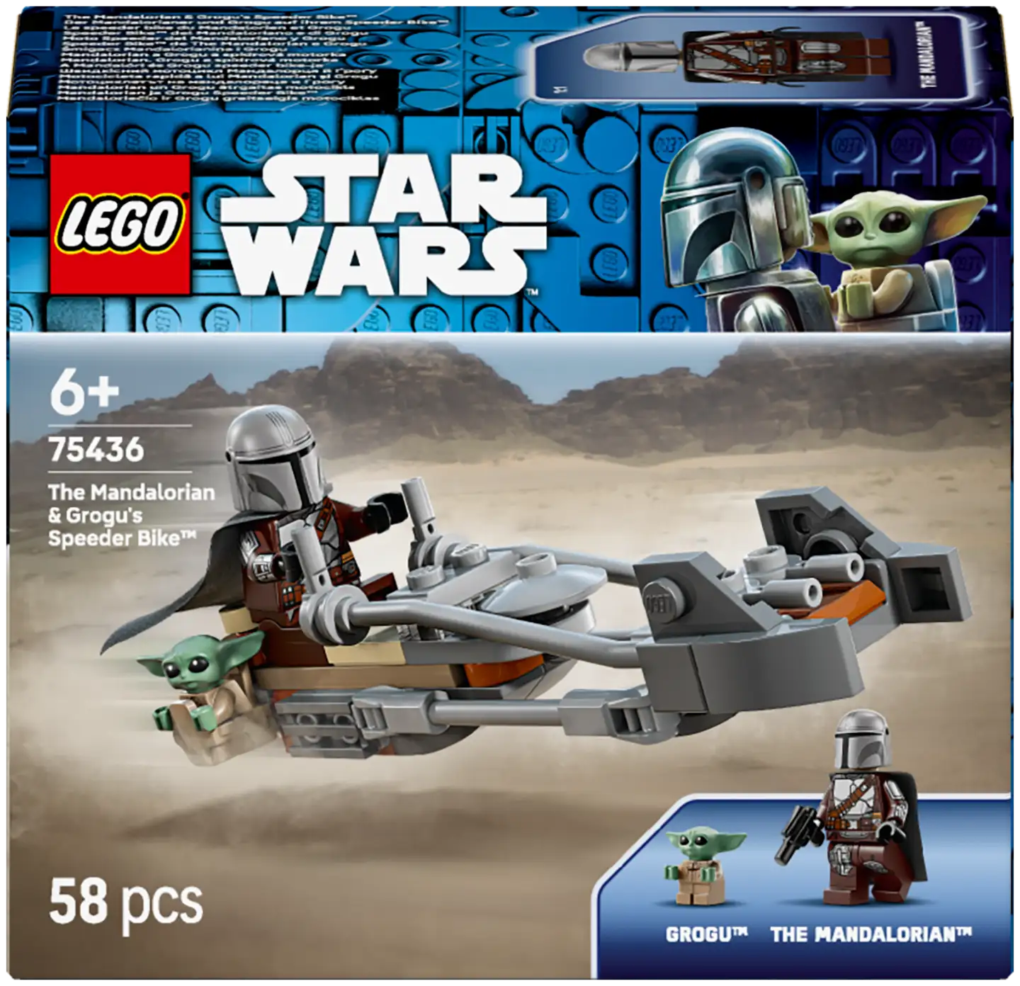 LEGO® Star Wars TM 75436 Mandalorialaisen ja Grogun kiituripyörä - 6
