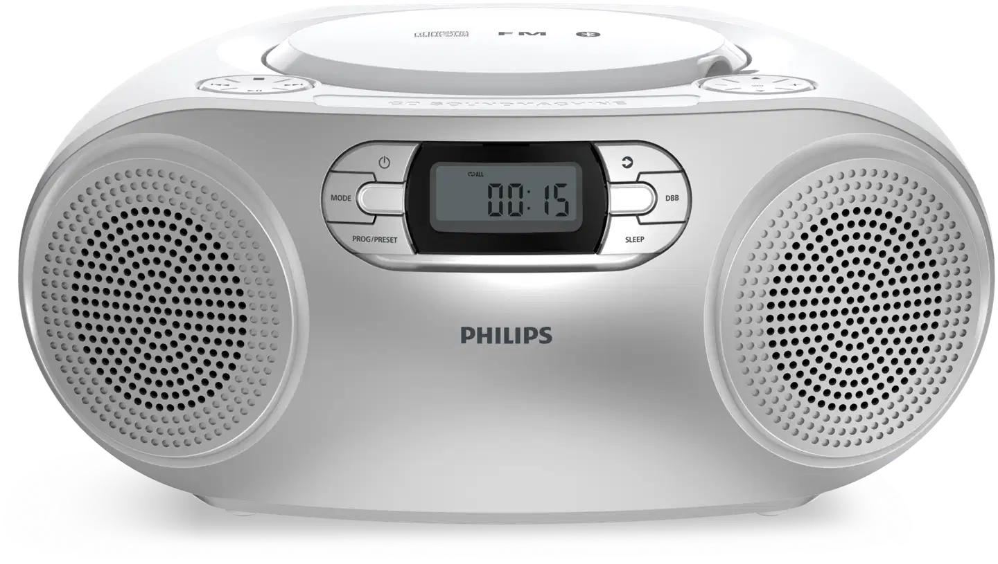 Philips kannettava CD-radio TAZ2000S/10 hopea - 2