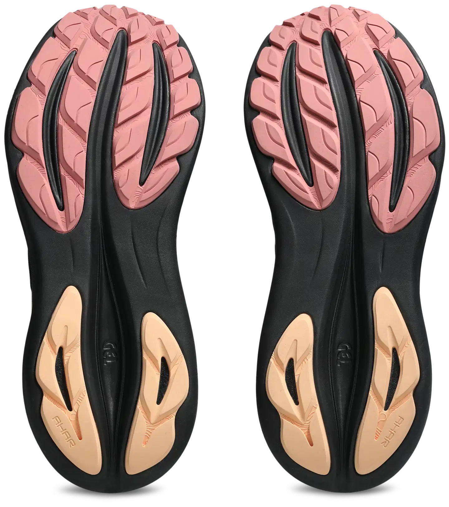 Asics Gel-Pulse 17 naisten Gore-Tex kenkä - BLACK/APRICOT CRUSH - 5