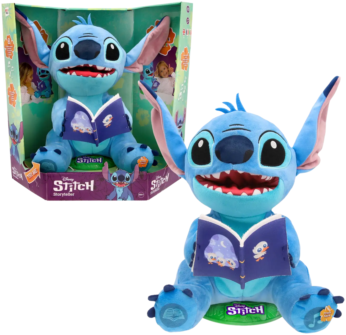 Disney Stitch Storyteller -Pehmolelu - 1
