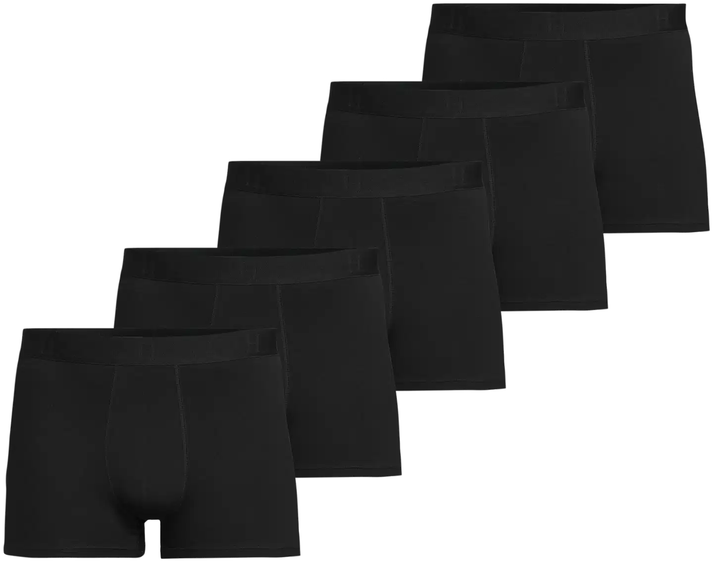 House miesten boxerit 190H422622 5-pack - BLACK - 1