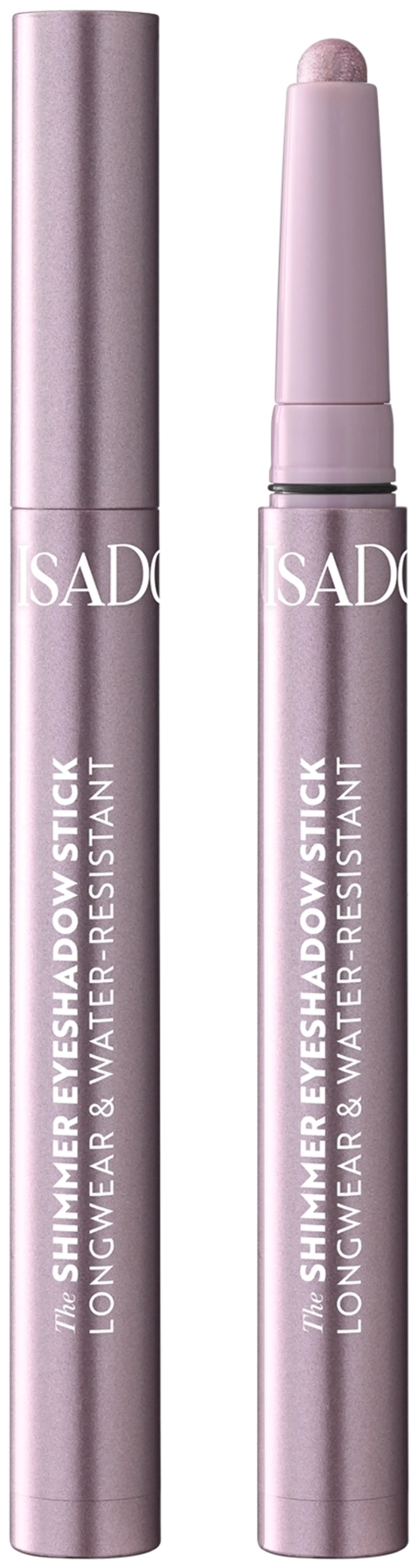 Isadora The Shimmer Eyeshadow Stick Longwear & Water-Resistant luomiväripuikko 42 Lavender Vibe 1,2 g - 42 Lavender Vibe - 1
