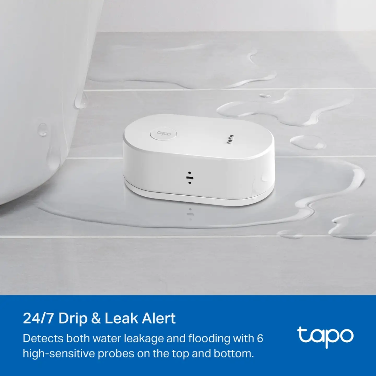 TP-Link Tapo T300 -vesivuototunnistin - 10