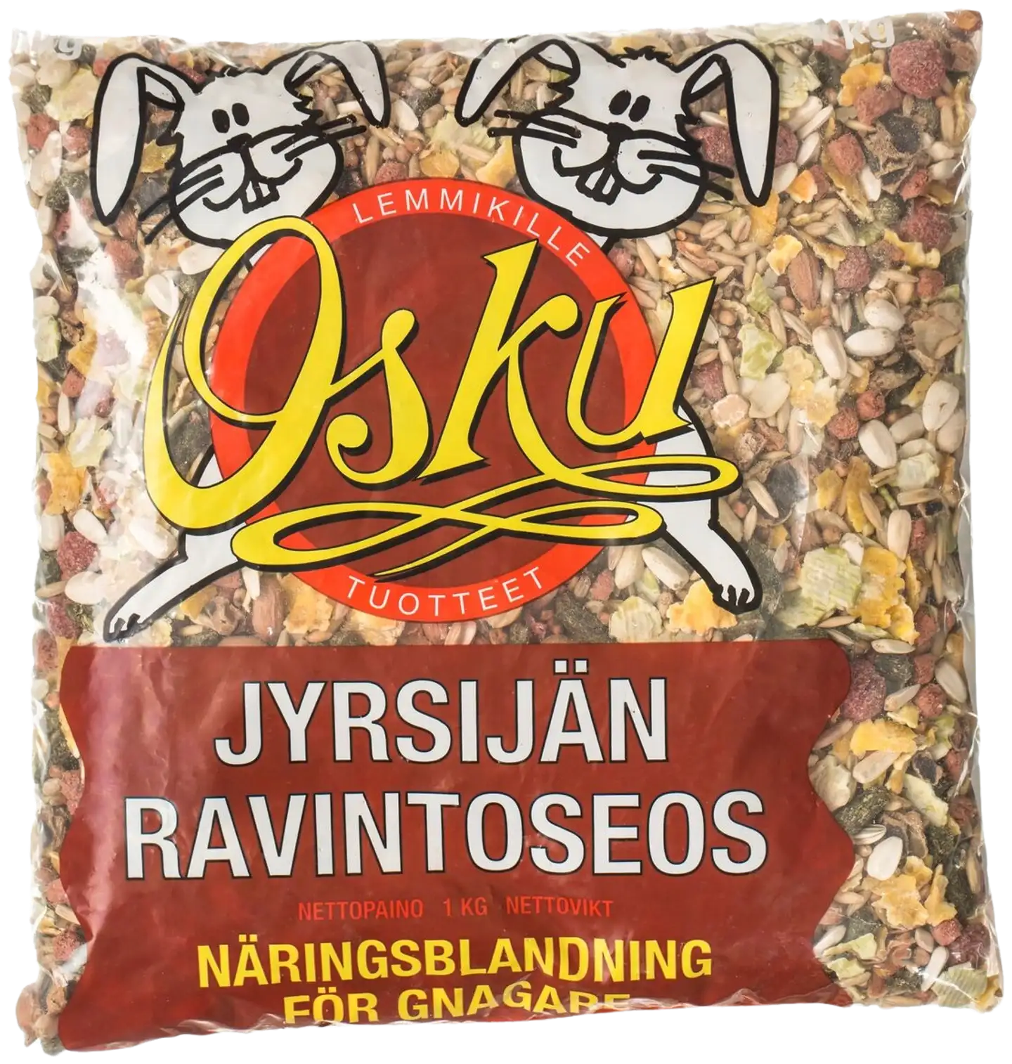 Osku 1kg jyrsijän ravintoseos