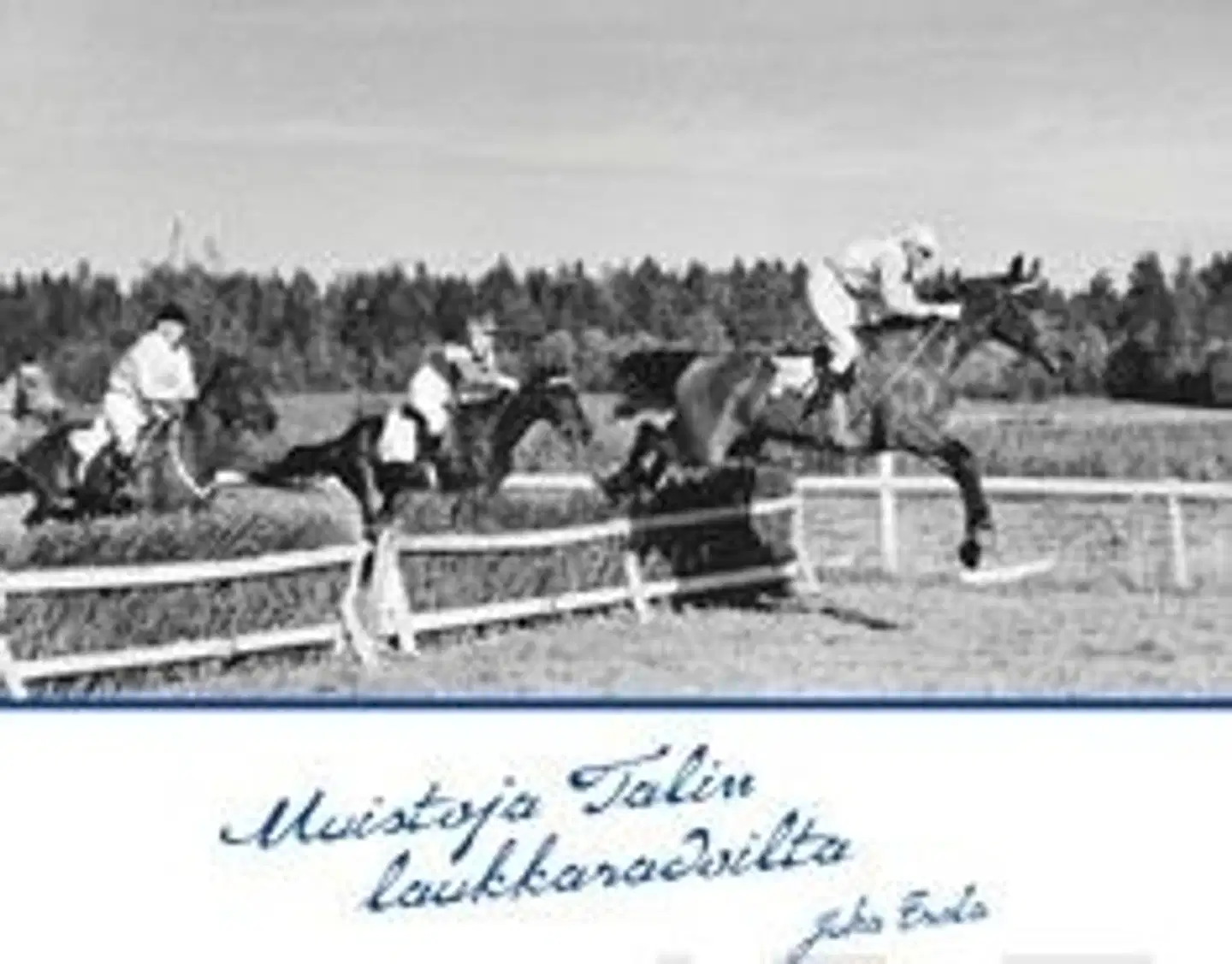 Erola, Muistoja Talin laukkaradoilta