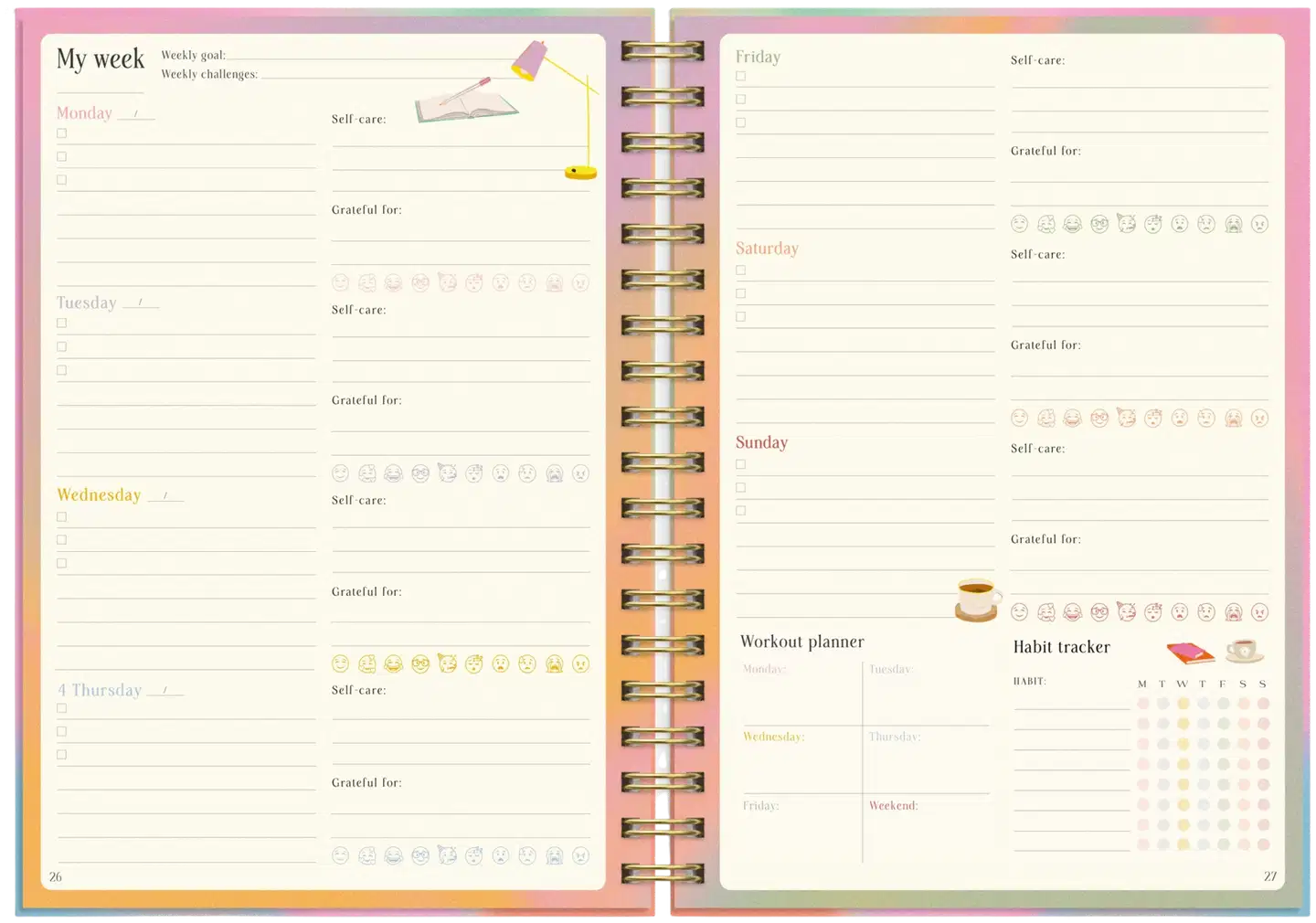 Self Care Planner - 2