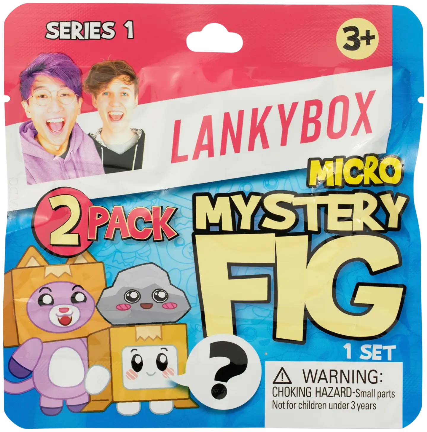 Lankybox Mysteerifiguuri 2 Pakkaus - 3