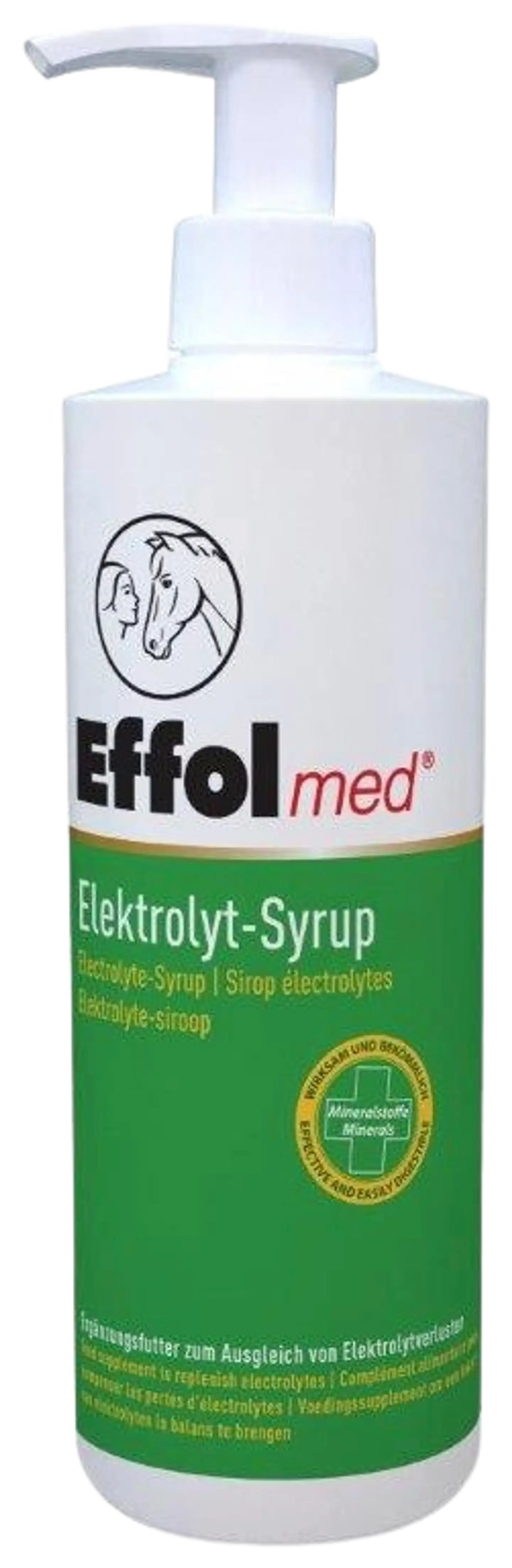 Effol med elektrolyte-syrup pumppupullo 500ml