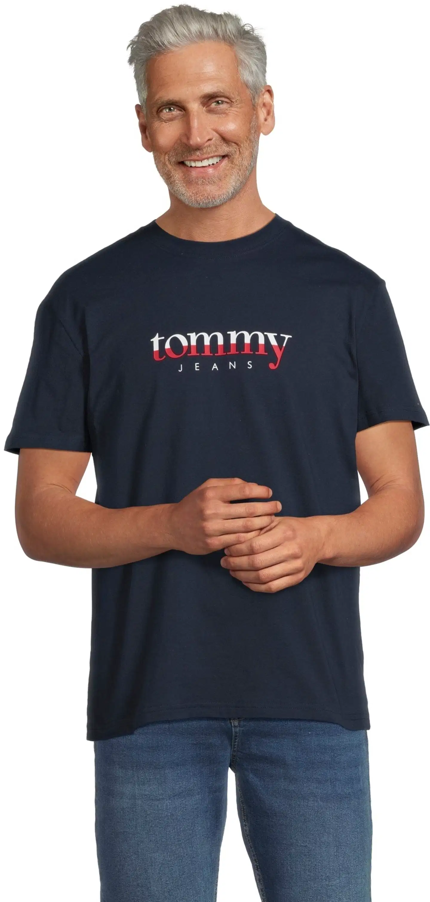 Tommy Hilfiger miesten t-paita DM0DM21978 - Dark Navy - 1