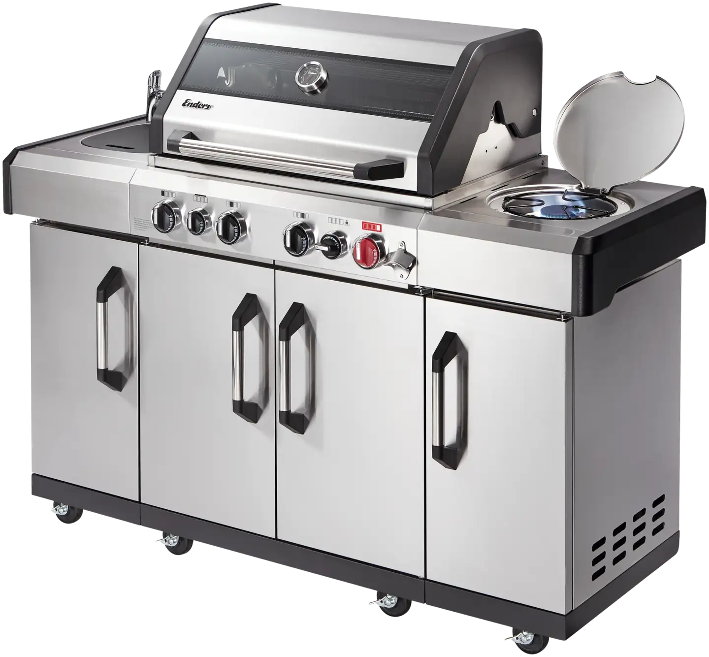 Enders kaasugrilli Kansas II Pro 4 SIK Profi Tu - 4