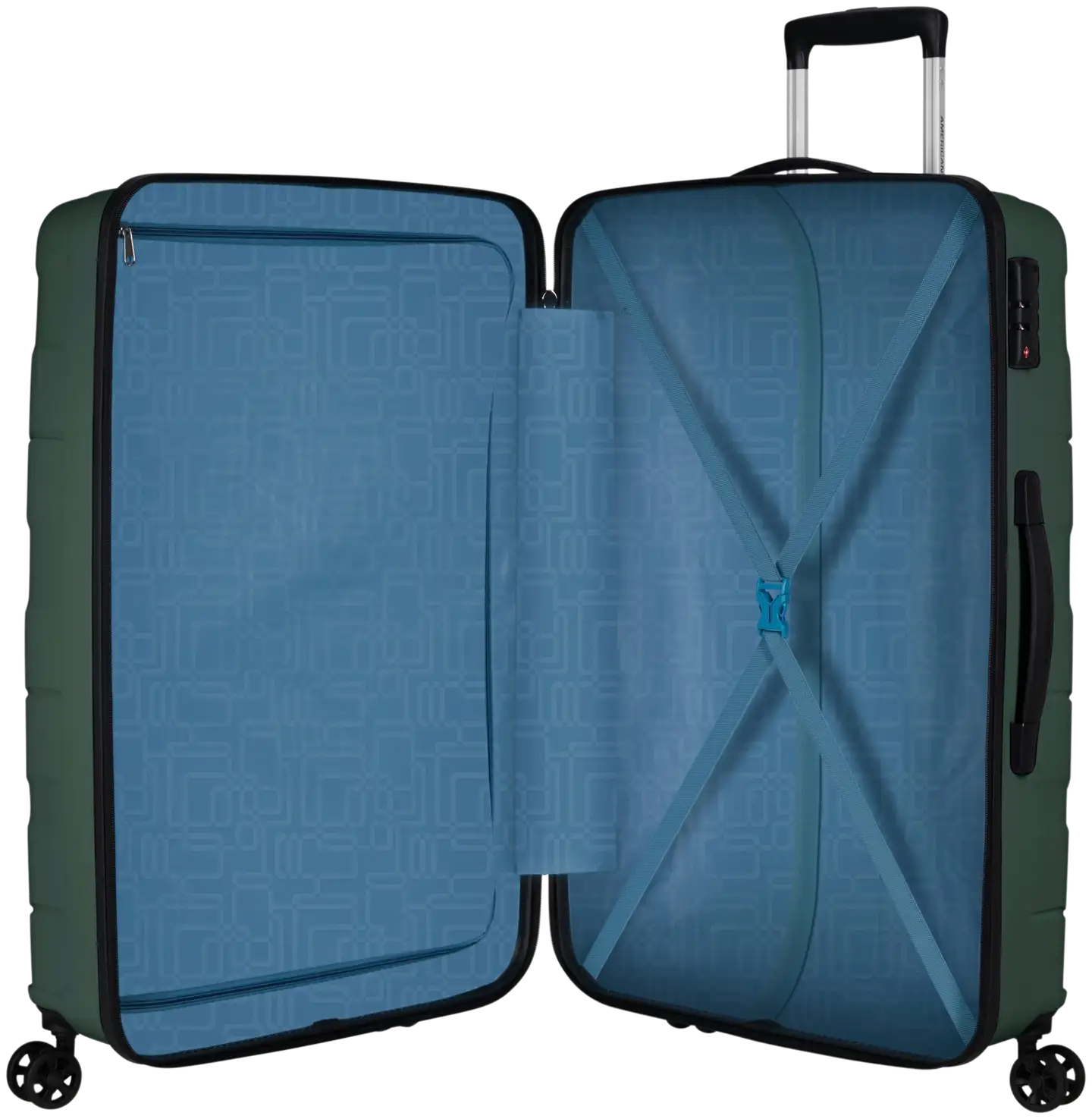 American Tourister matkalaukku Jetdriver 3.0-spinner 77/28 vihreä - 4