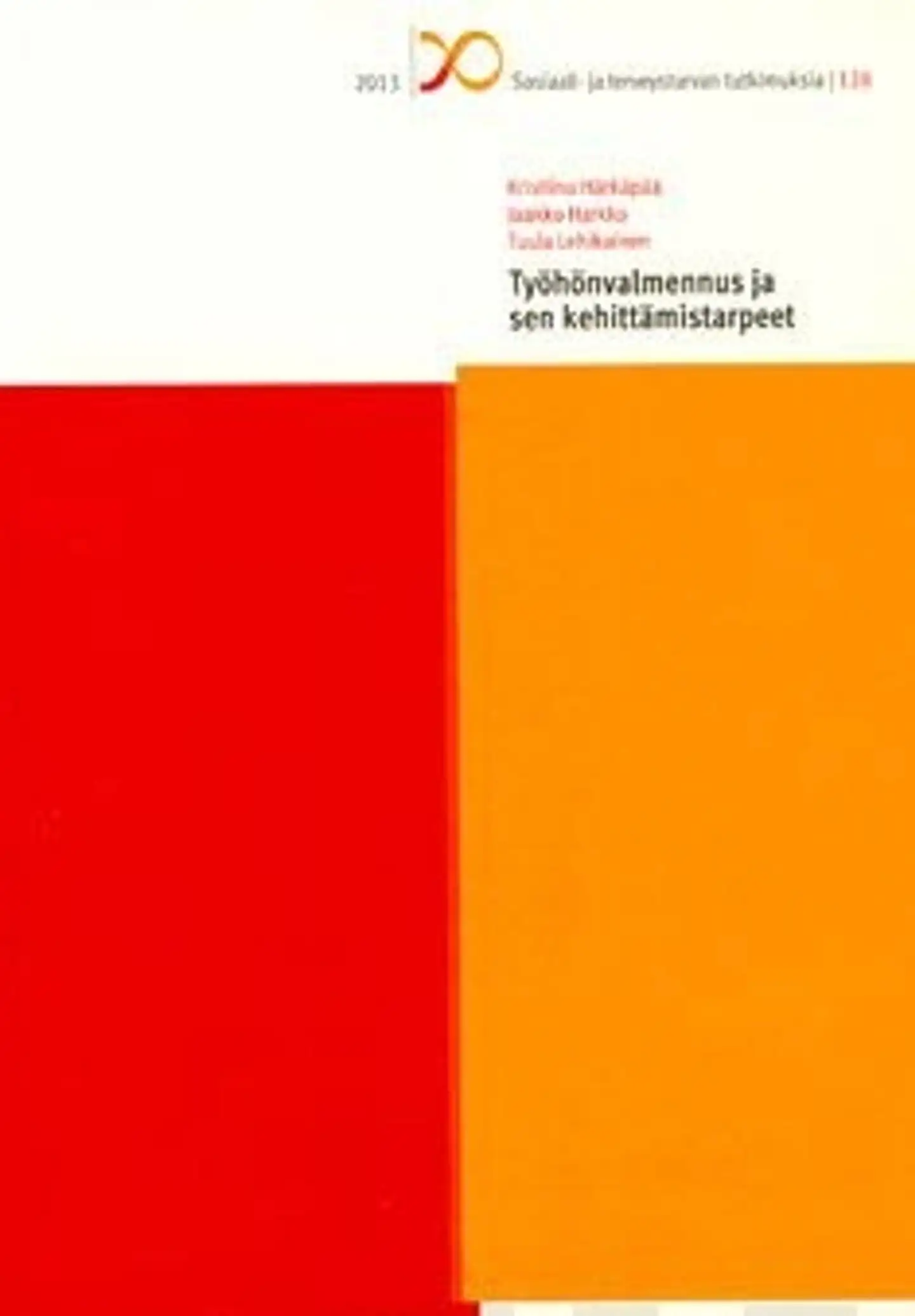Härkäpää, Työhönvalmennus ja sen kehittämistarpeet