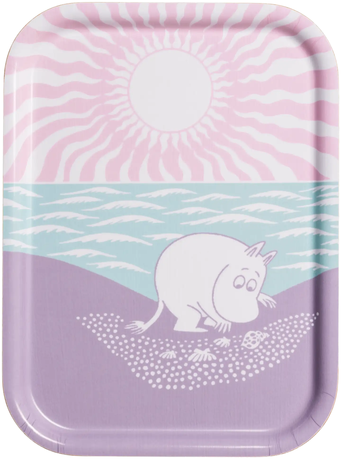 Moomin Arabia Finland Tarjotin 27x20cm Muumi Rantapäivä
