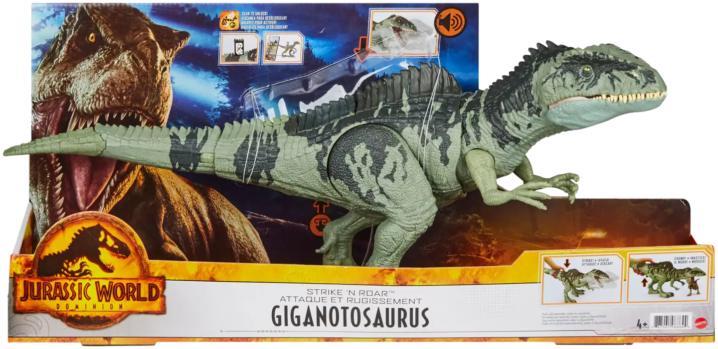 Jurassic world strike 'n roar giant dino gyc94 - 1