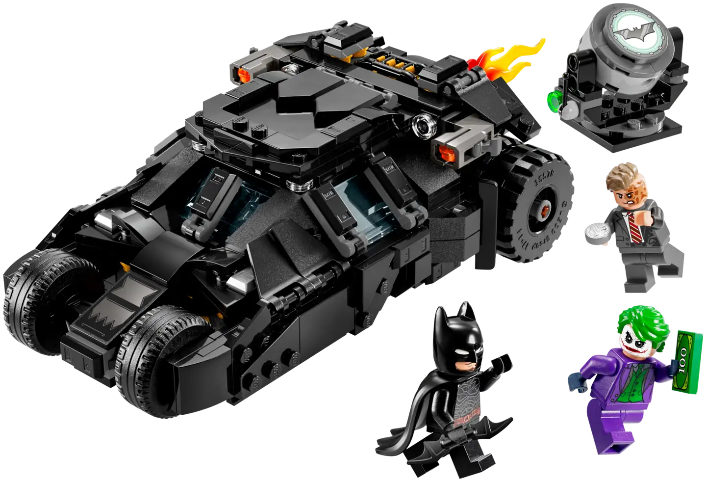 LEGO® Super Heroes DC 76303 Batman™ Tumbler vastaan Two-Face™ ja The Joker™ - 4