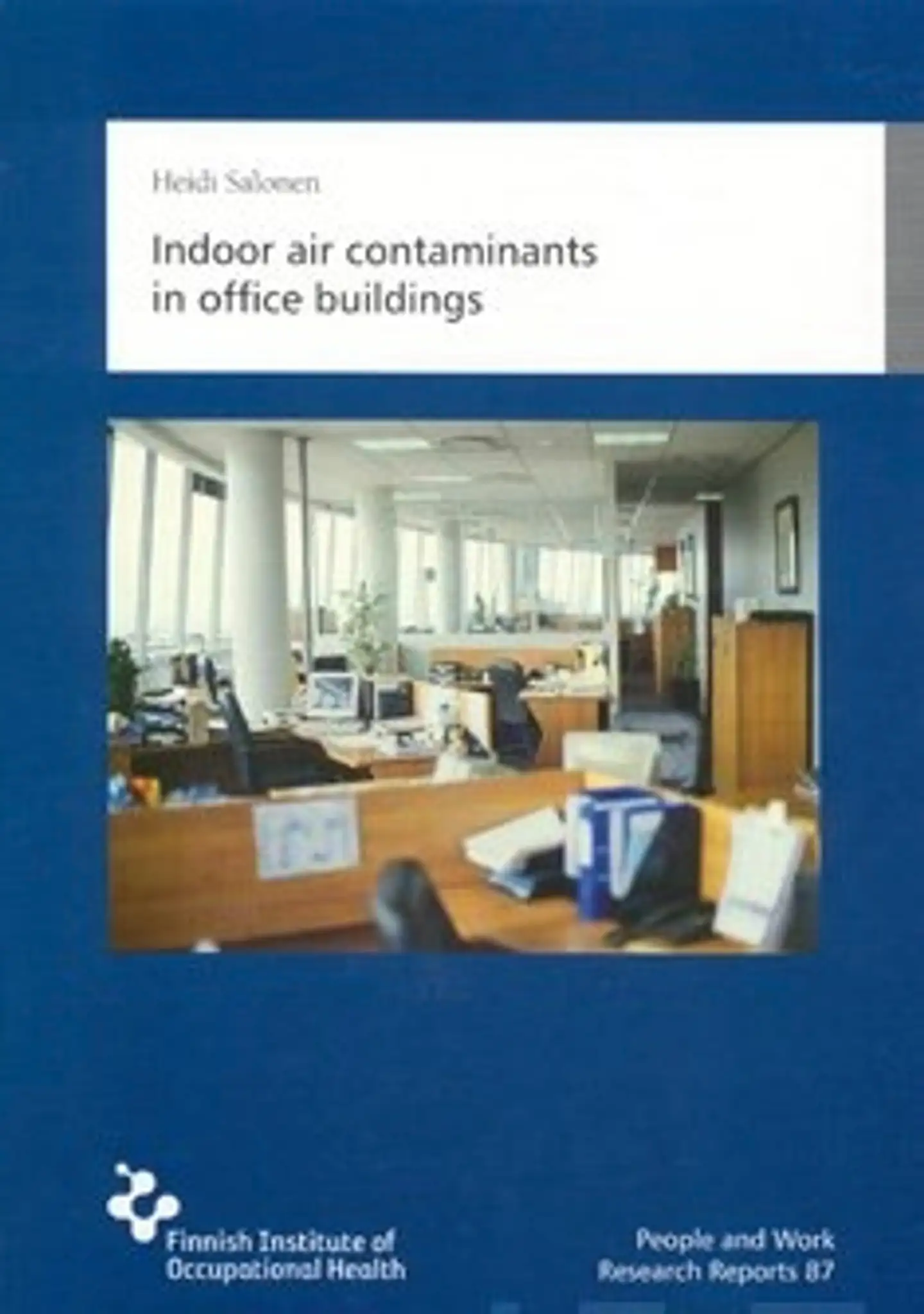 Indoor air contaminants in office buildings