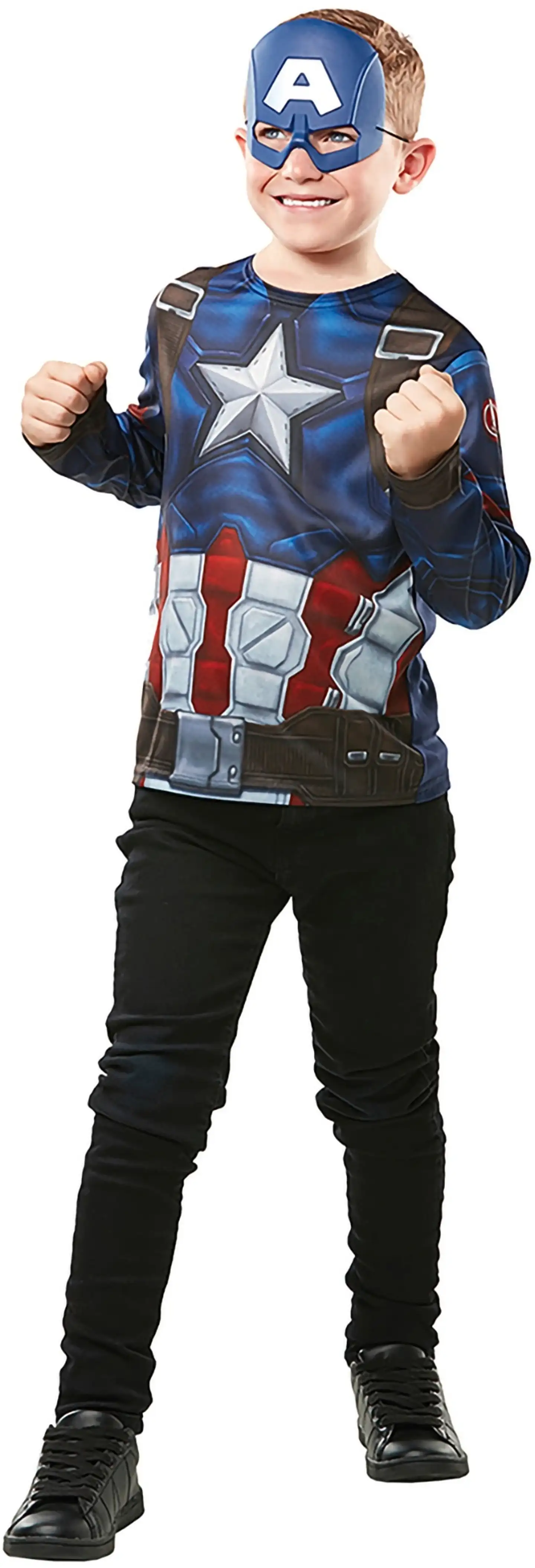 Captain America asu ja naamari