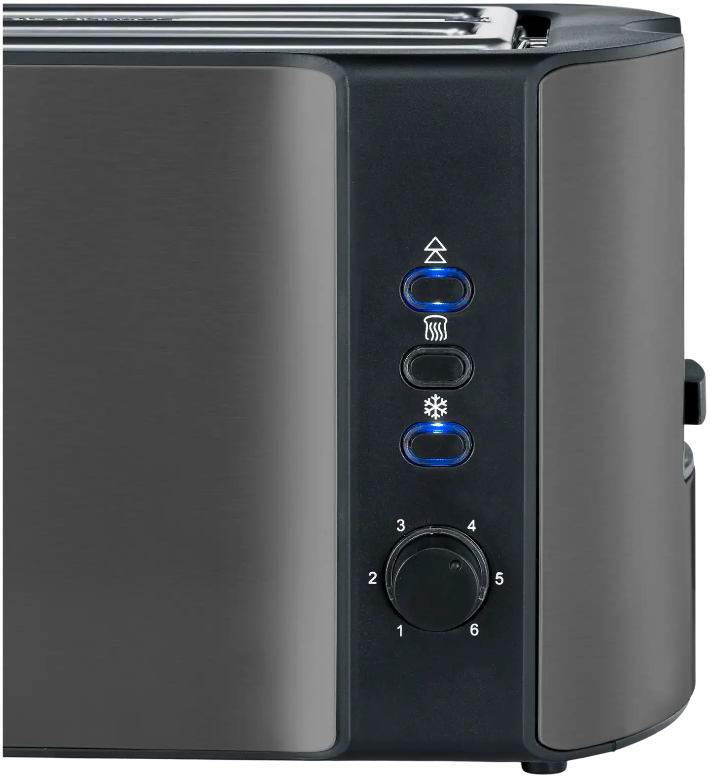 Severin leivänpaahdin neljälle leivälle, Dark Inox AT9341 - 5