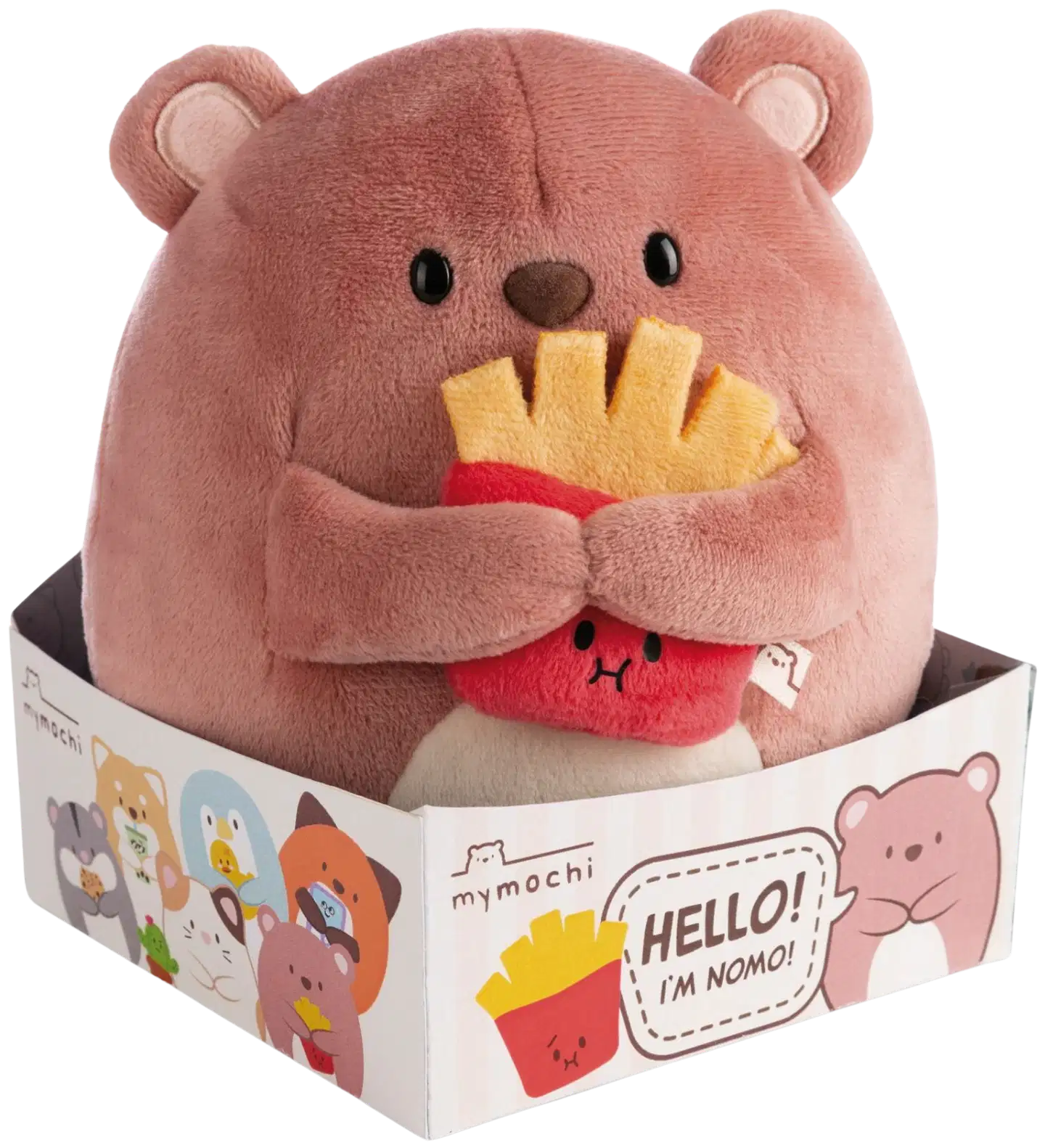 Mymochi pehmolelu Bear Nomo lahjalaatikossa 16 cm - 1