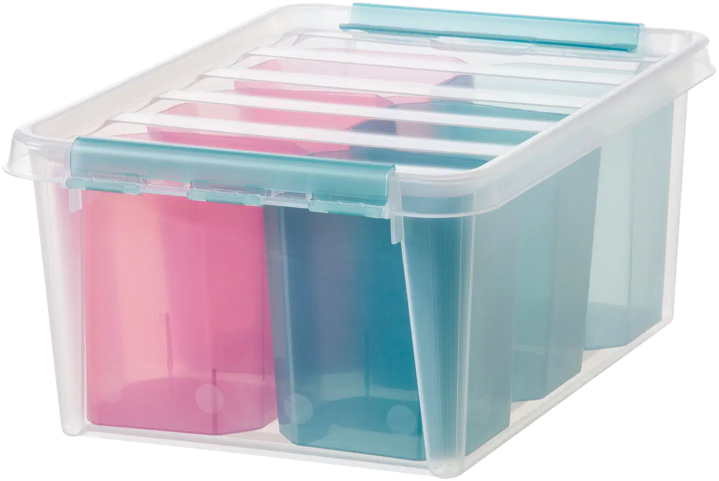 SmartStore™ Colour 14 L säilytyslaatikko kannella ja 6 sisäosaa - 1