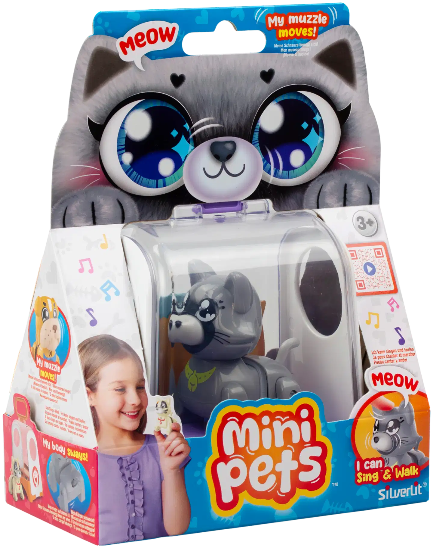 Silverlit interaktiivinen elektroninen lemmikkilelu Mini Pets - 4