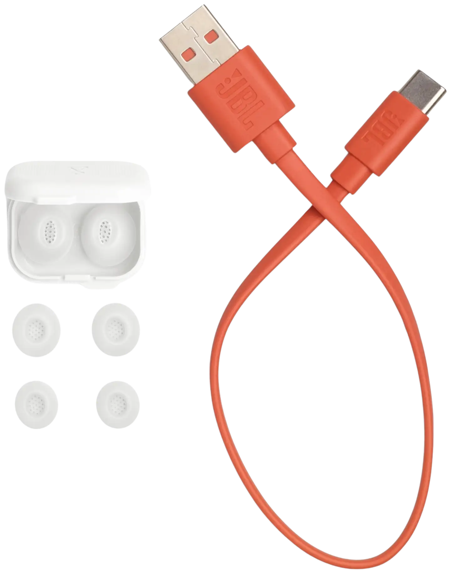 JBL Bluetooth vastamelunappikuulokkeet Tune Flex 2 läpinäkyvä valkoinen - 12