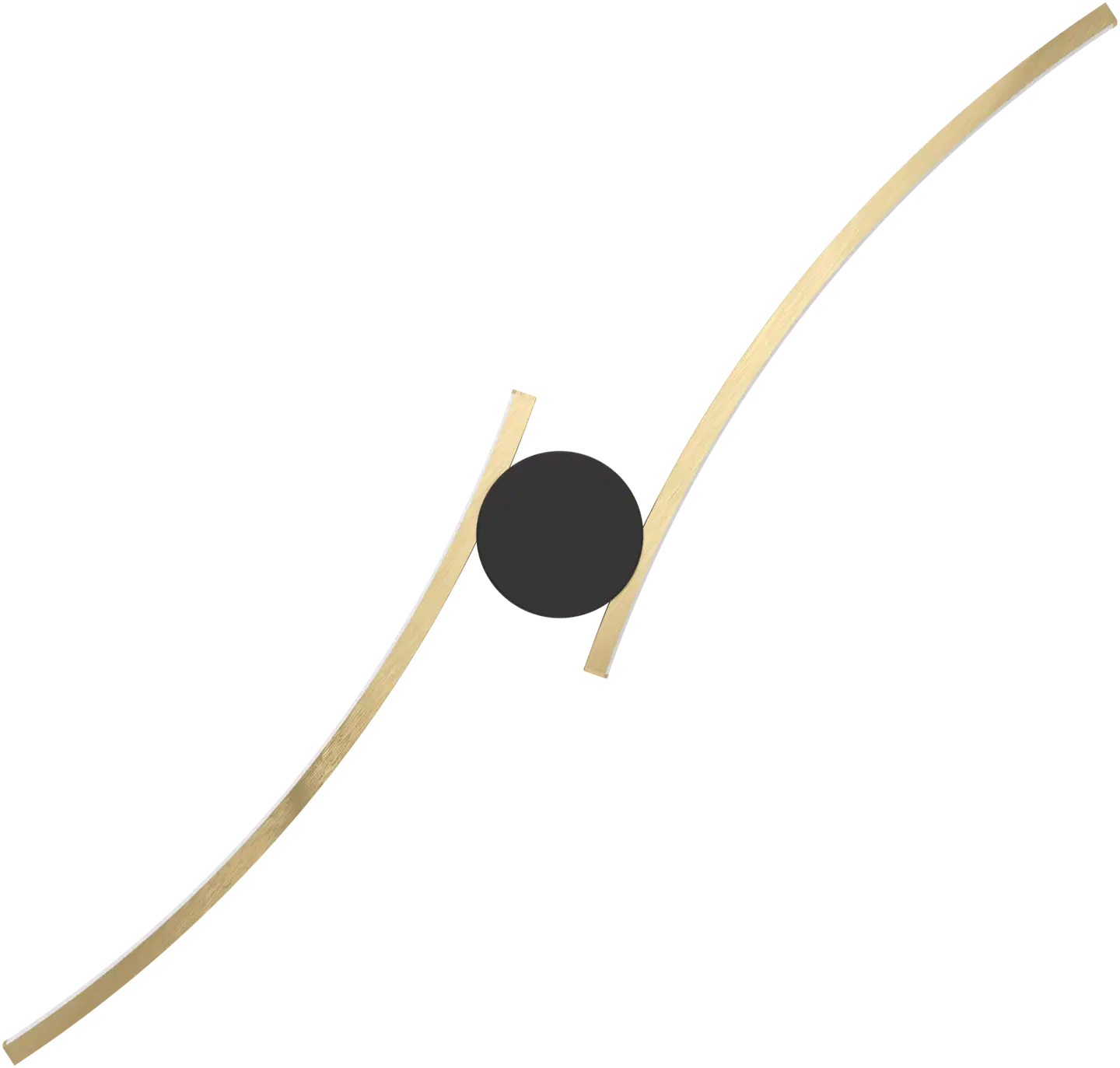 EGLO kattovalaisin Aieta LED 12W musta/messinki - 3