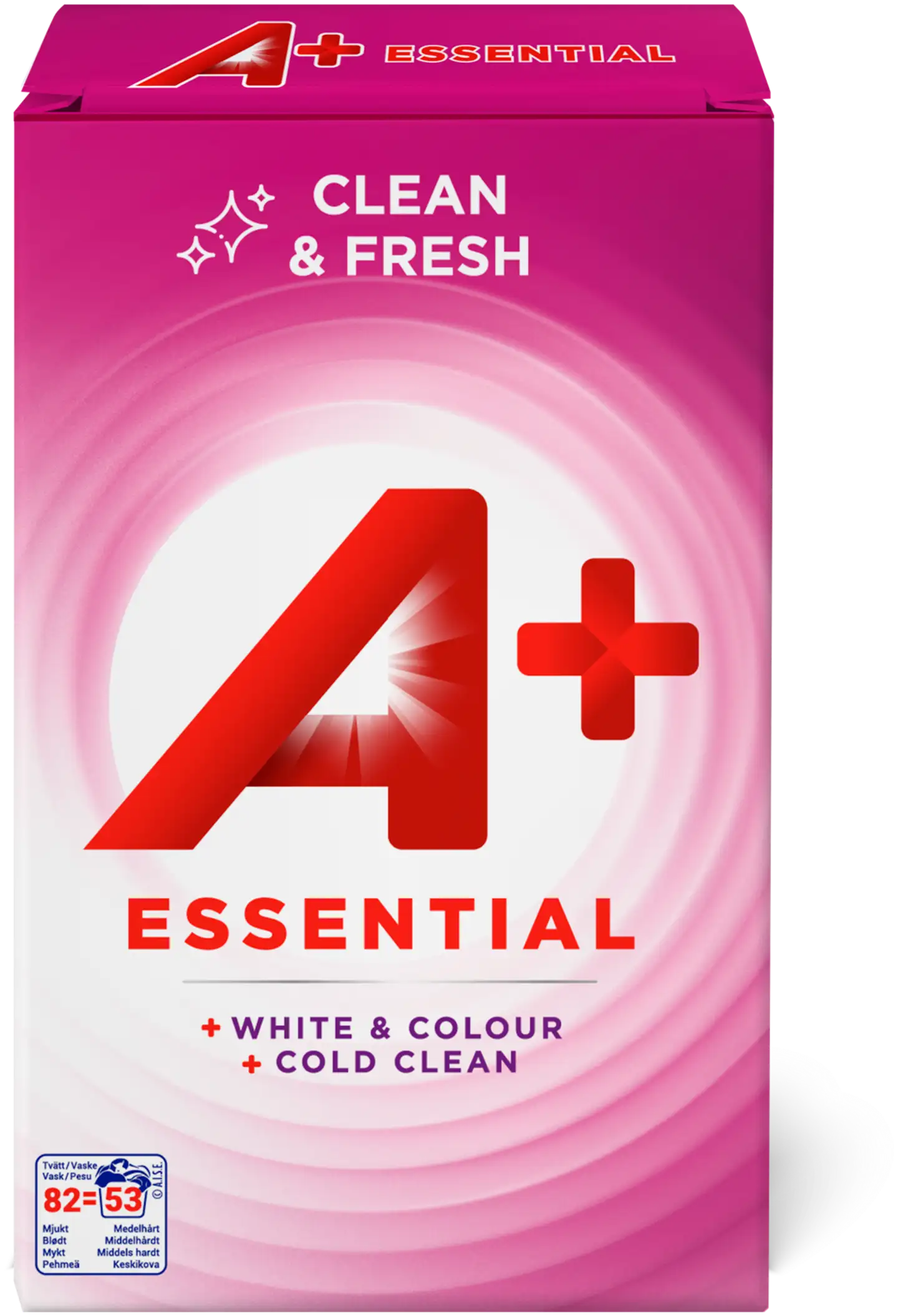 A+ Essential Pyykinpesujauhe 3,445kg