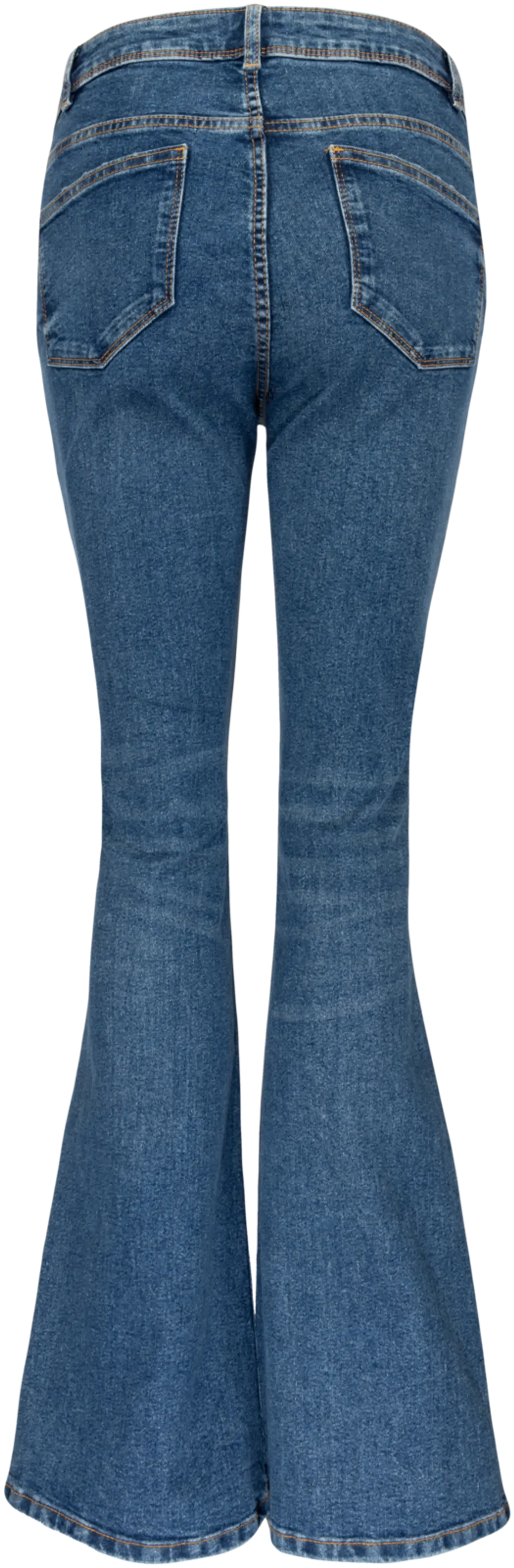 TEX naisten bootcut -farkut I942279 - Navy - 3