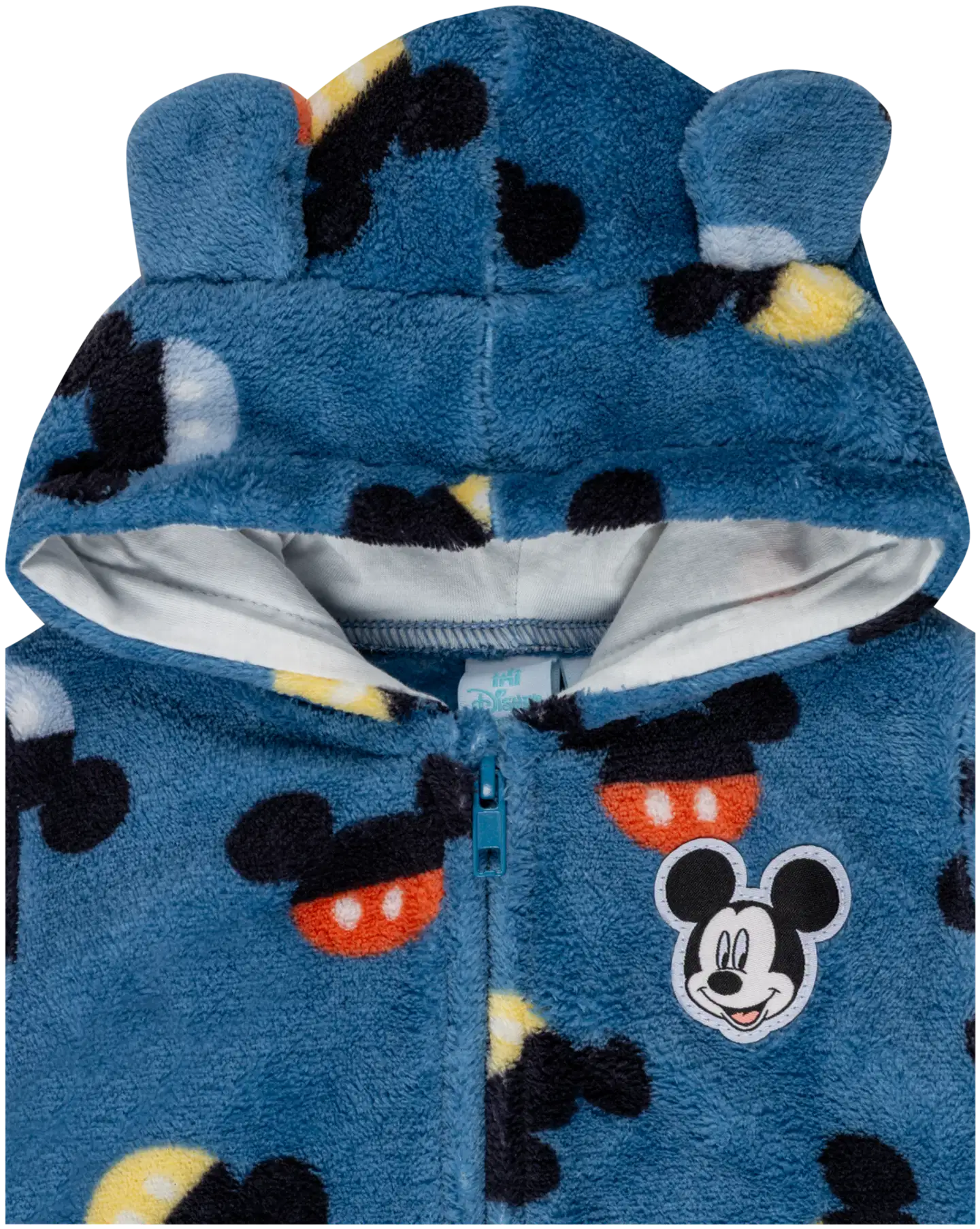 Disney vauvojen vetoketjullinen fleecehuppari Mikki Hiiri ZH00007 - Sininen - 2