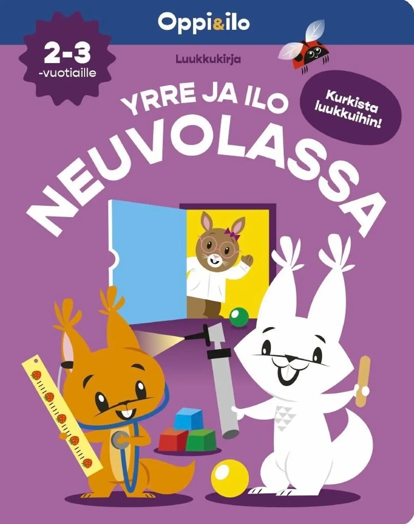 Yrre ja Ilo neuvolassa 2-3 v