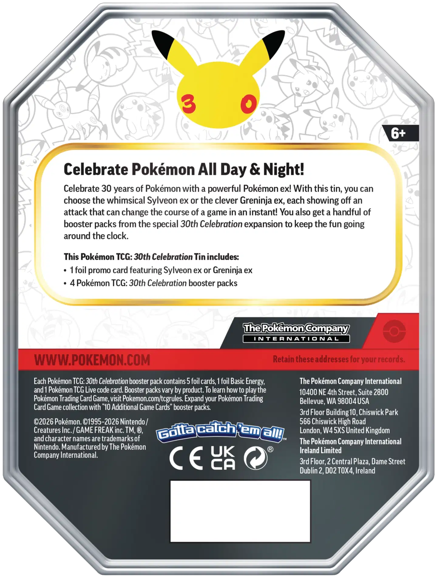 Pokémon Tin ex 30th (2) - 3