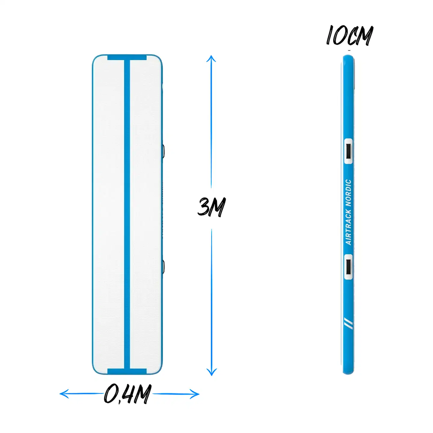 AirTrack Nordic AirBeam - Sininen - 4