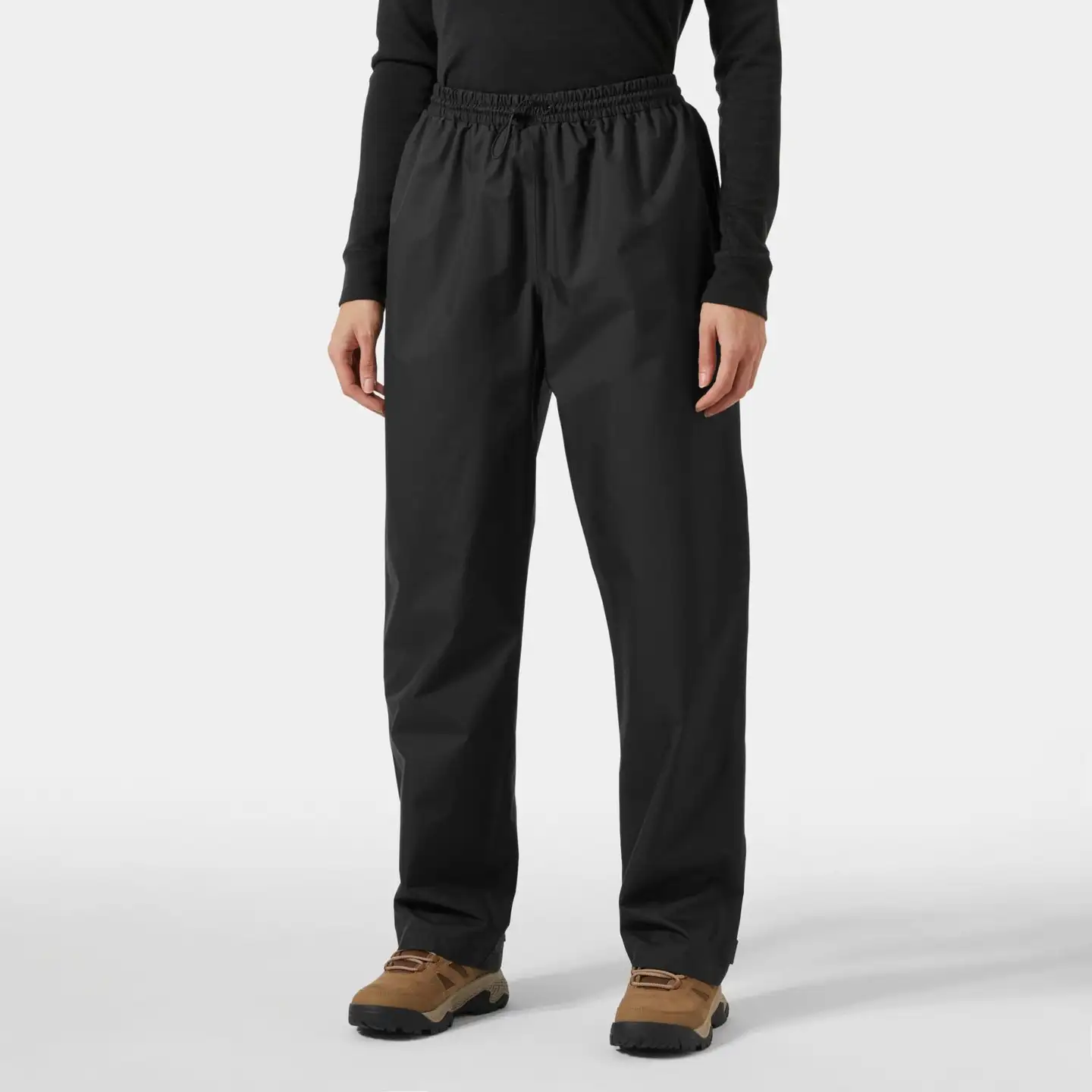 Helly Hansen naisten kuorihousu HH Rain Pant 54473 - BLACK - 1