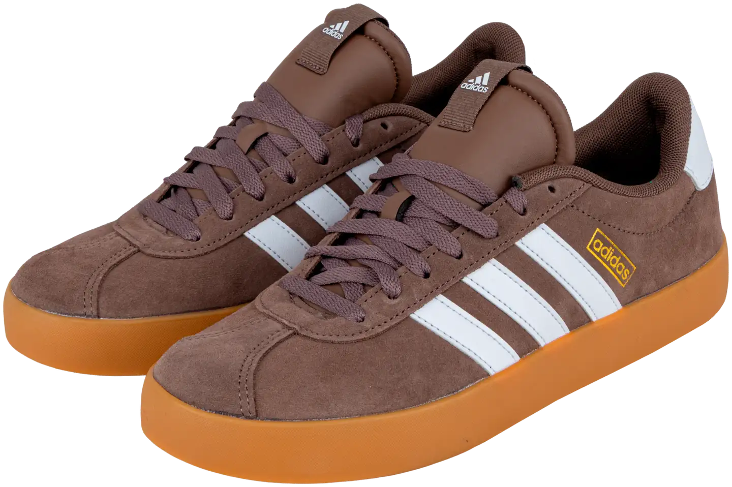 adidas miesten vapaa-ajan jalkineet VL Court 3.0 brown/white - Brown - 1