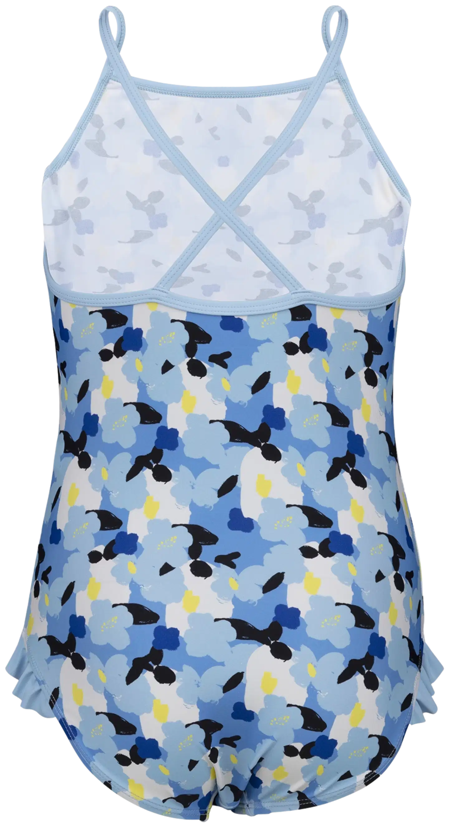 Finnwear lasten uimapuku Sofia T74092 - Blue Floral - 2