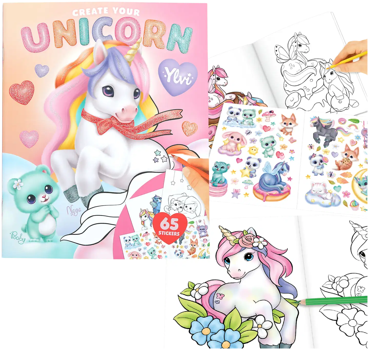 Ylvi Unicorn Värityskirja - 2